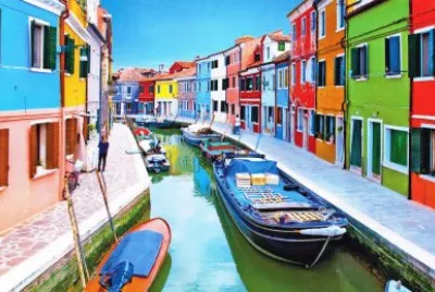 Burano Island Lagoon-Italy jigsaw puzzle