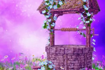 Wishing Well Garden jigsaw puzzle