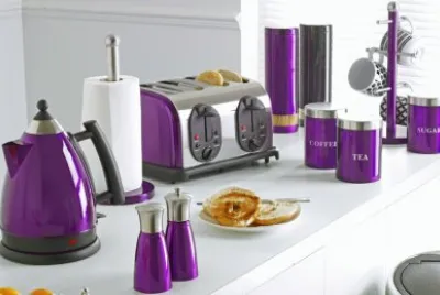 Purple Kitchen Ensemble