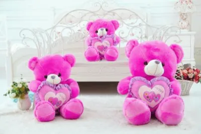 Three Cute Teddy Bears