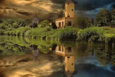 Molinos de viento.