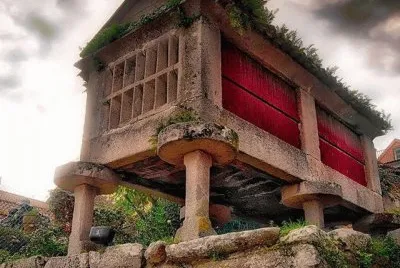 Horreo en Combarro-Pontevedra