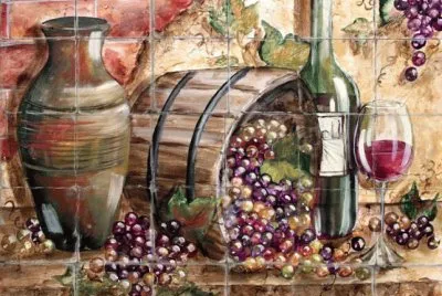 Tile Backsplash Art