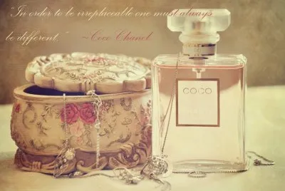Vintage Perfume Advertisement