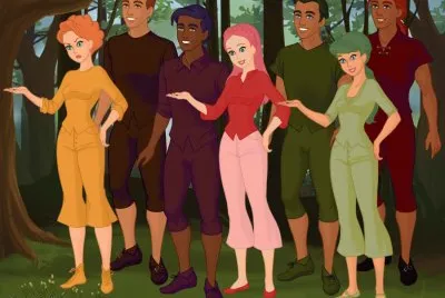 The Gang Of 7, as humans.