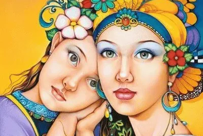 Mother and Daughter