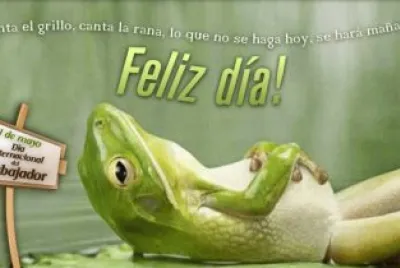 Â¡Feliz DÃ­a del Trabajador!