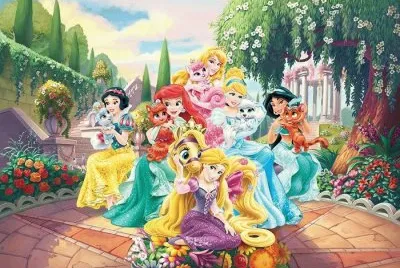 SnowWhite Ariel Aurora Rapunzel Cinderella Jasmine