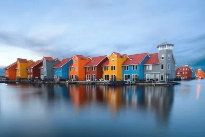 Reitdiephaven in Groningen jigsaw puzzle