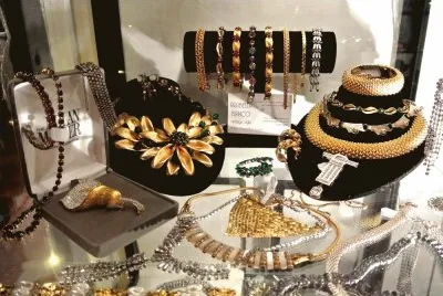 Antique Jewelry Display