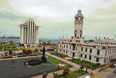 Malecón Puerto de Veracruz, México