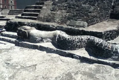 Templo Mayor Tenochtitlan, MÃ©xico.