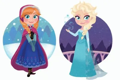 Anna Elsa jigsaw puzzle