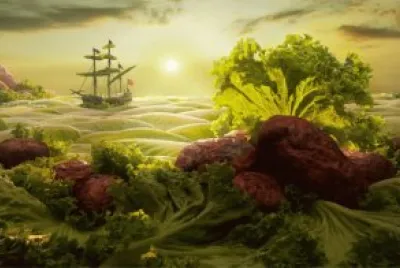 arte comida jigsaw puzzle