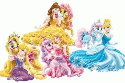 Rapunzel Belle Aurora Cinderella jigsaw puzzle