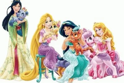 Mulan Rapunzel Jasmine Aurora