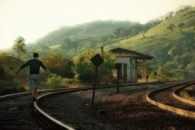 Train station in Moeda - Brazil