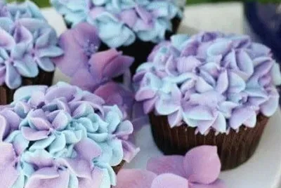 pastel violetas