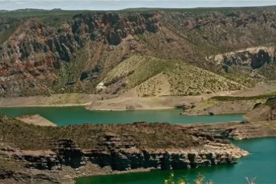 Embalse Valle Grande. Mendoza. Argentina