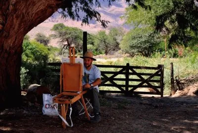 pintando jigsaw puzzle