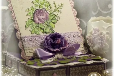 Pretty Vintage Jewelry Box