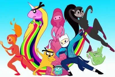 ninjas adventure time jigsaw puzzle