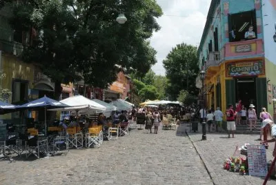 Caminito. Barrio de La Boca. Argentina