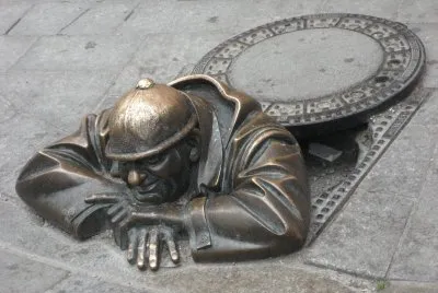 Bratislava Street Man, Slovakia