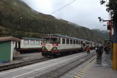 A caminho de Aguas Caliente - Peru
