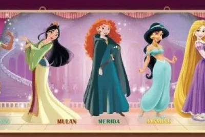 Tiana Mulan Merida Jasmine Rapunzel