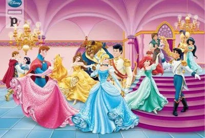 פאזל של Princesas da Disney