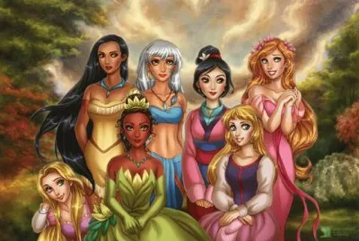פאזל של Princesas da Disney