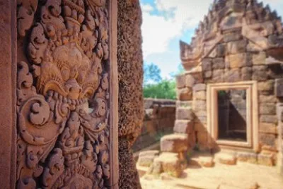 The Temple of Banteay Srei, Siem Reap, Cambodia