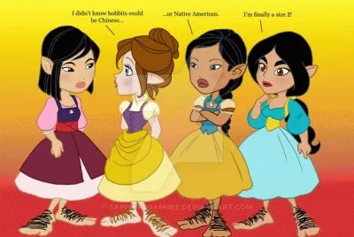 Mulan Jane Pocahontas Jasmine