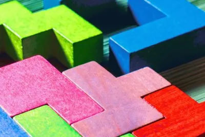 multicolor jigsaw puzzle