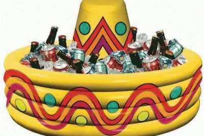 Tex-Mex Inflatable Cooler