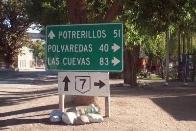 En Uspallata. Mendoza. Argentina