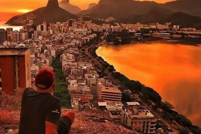 Rio de Janeiro desde el Morro do Cantagalo