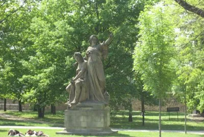 Libuse and Premysl, Vysehrad, Czech Rpublic