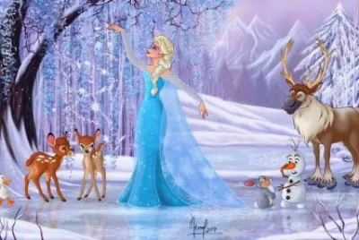 frozen jigsaw puzzle