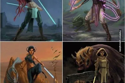 StarWars Ariel Rapunzel Jasmine Belle