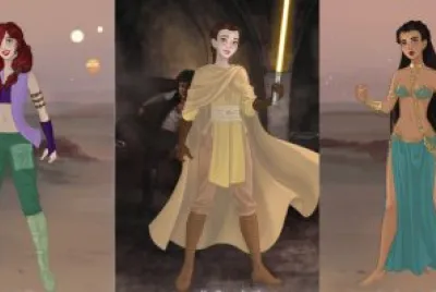StarWars Ariel Belle Jasmine