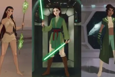 StarWars Pocahontas Mulan Tiana