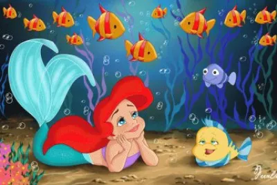 little ariel jigsaw puzzle