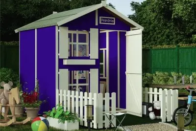 Purple Playhouse by Peardrop