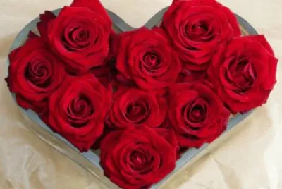 corazon de flores