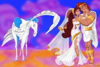 megara y hercules