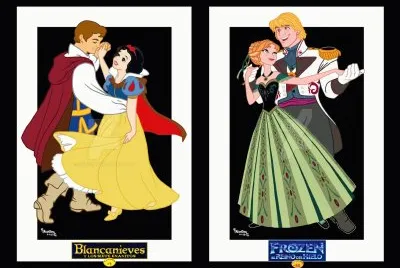 Prince SnowWhite Anna Kristoff