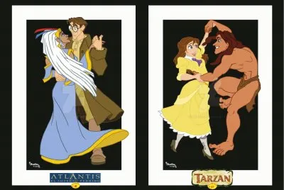 Kida Milo Jane Tarzan