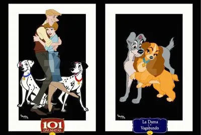 Perdita Pongo Roger Anita Tramp Lady
